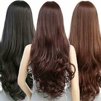 Girls Hair Extensions Curl + Straight - High Quality by QS
