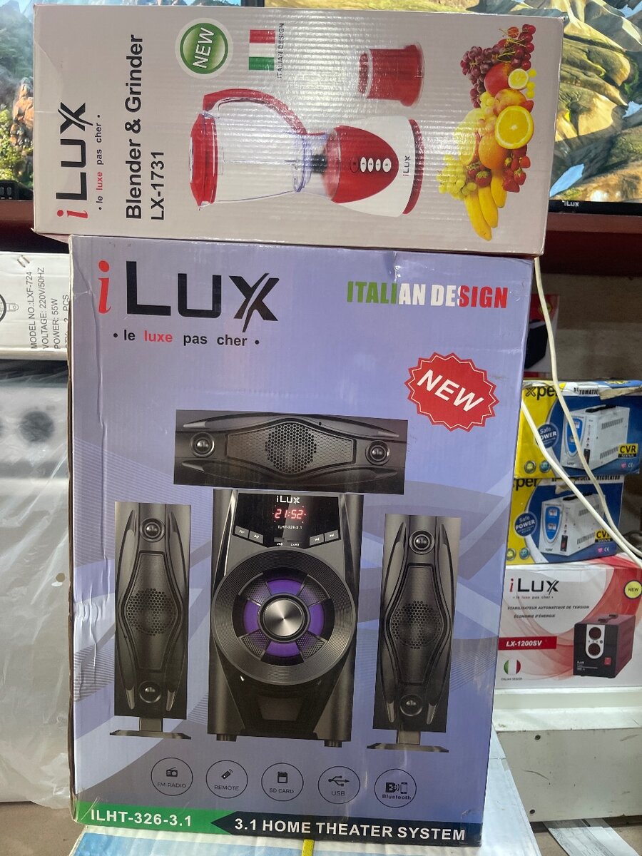 Audio ilux et mixeur