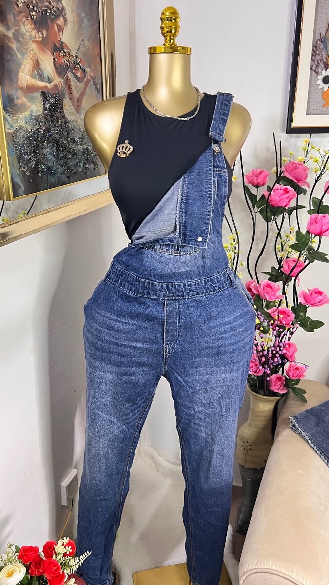 Pantalon Jean Femme Élégante
