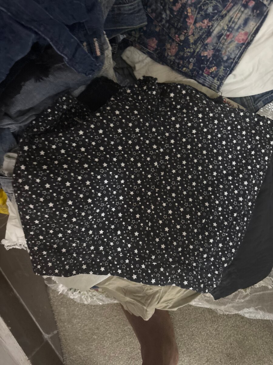 Shorts étoilés noirs