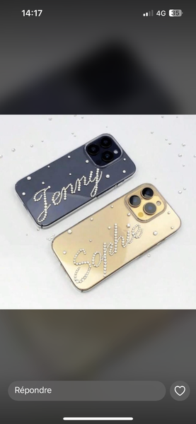 Coque Personnalisée Strass