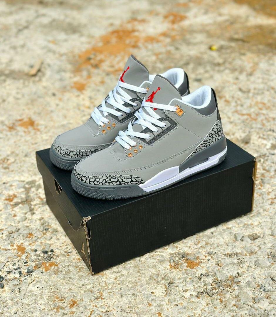 Chaussures Air Jordan 3 Retro Cool Grey
