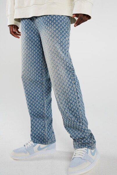 Pantalons en jean imprimés tendance