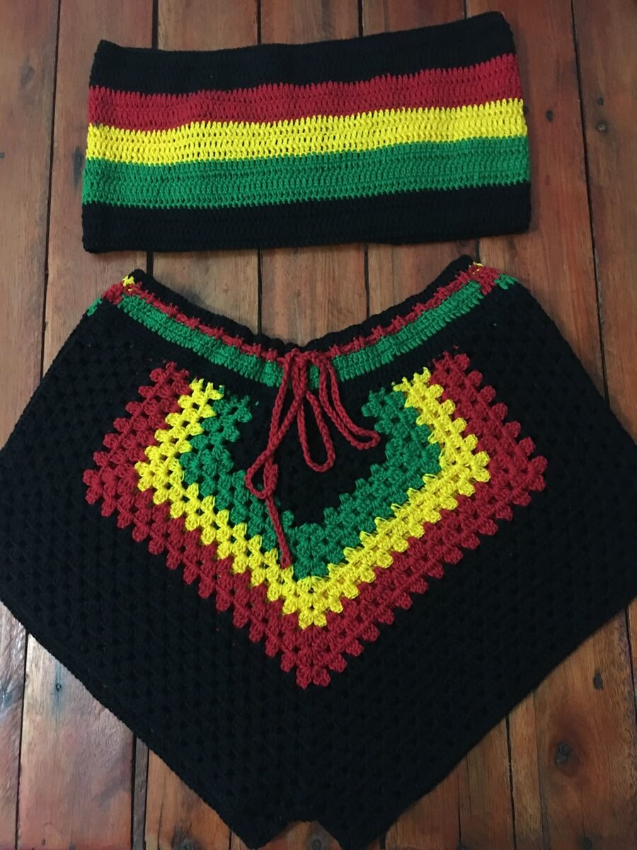 Ensemble bikini crochet boho