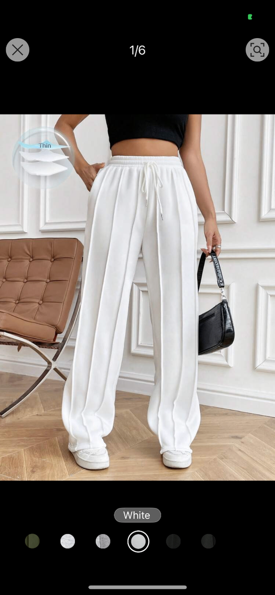 Pantalons larges décontractés femme