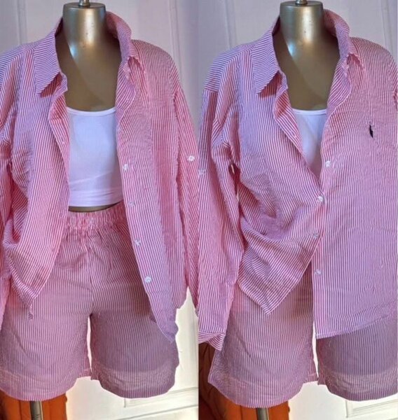 Pyjama Femme Rayé Confort