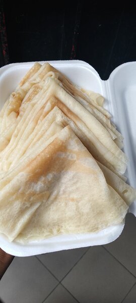 Crêpes nature et Délicieuses