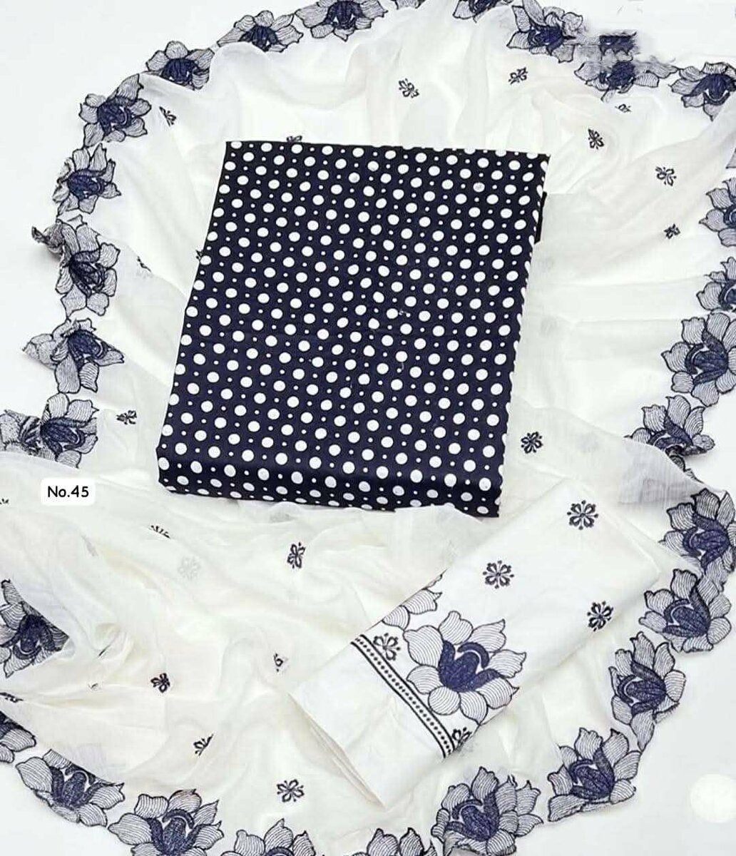 3pcs unstitch suits