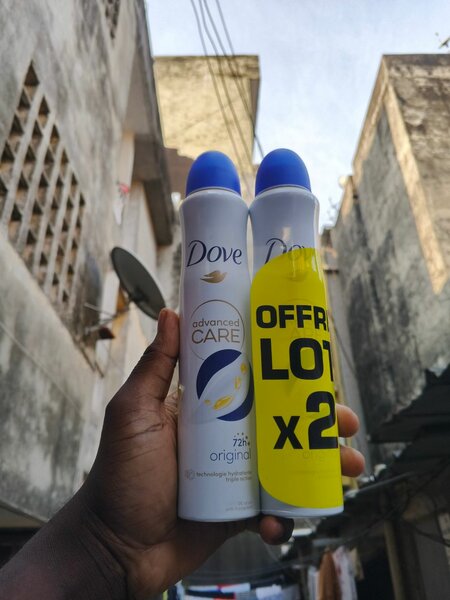 Dove Déodorant 72h Lot 2