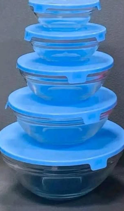 blue kitchen container