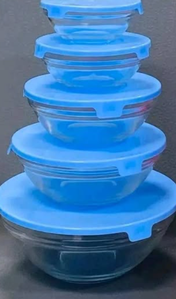 blue kitchen container