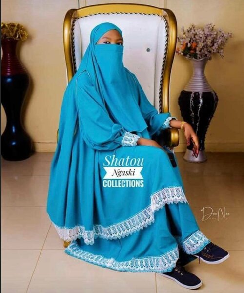 Complet robe hijab 100% original