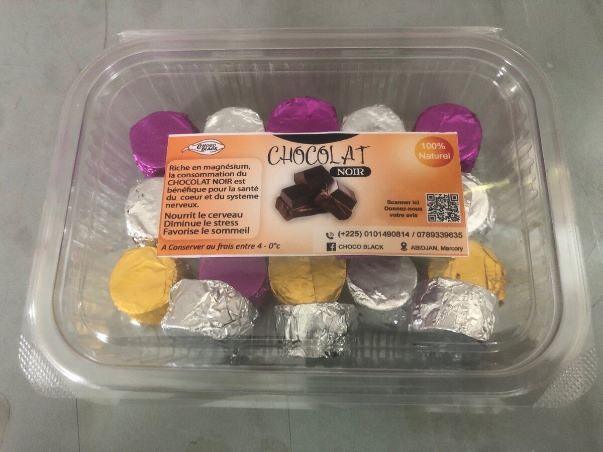 Chocolat noir artisanal