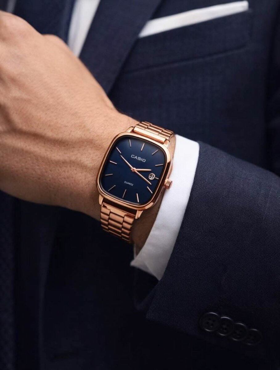 Montre Homme Casio Dorée