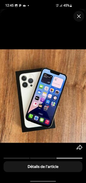 Smartphone moderne 256 Go