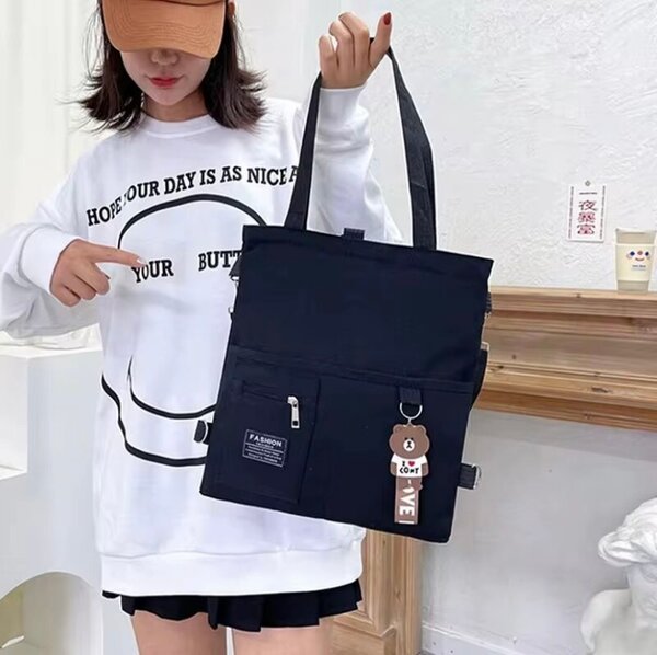 Sac à dos en toile tendance