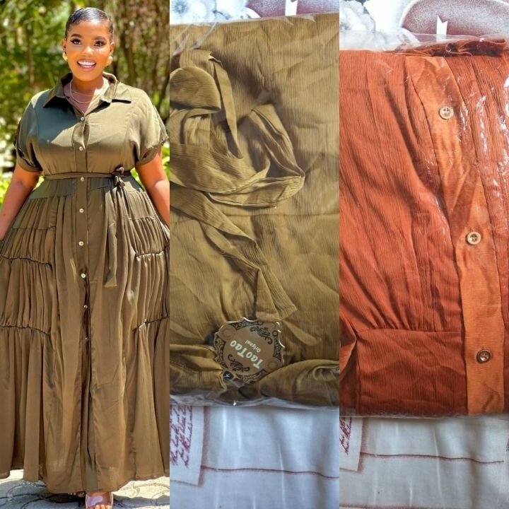 Robe chemise longue élégante