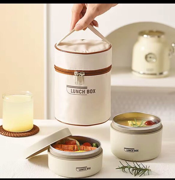 Boîte à lunch 2boites +le sac