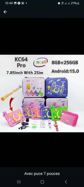 Tablette Bébé Dual SIM