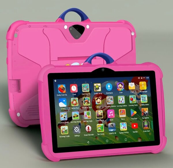 Tablette éducative enfant rose