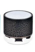 Portable Mini Bluetooth Speaker - Rechargeable, with Light, SD Card & USB Support