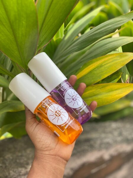 Spray parfumé vibrant