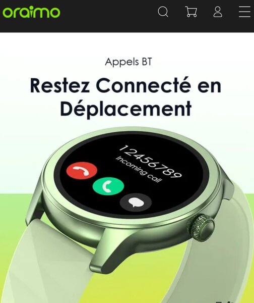 Montre Connectée Oraimo 2R