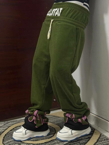 Pantalon de jogging vert