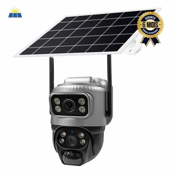 Caméra extérieure solaire HD