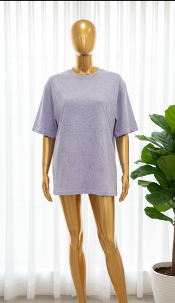 T-shirt oversize violet