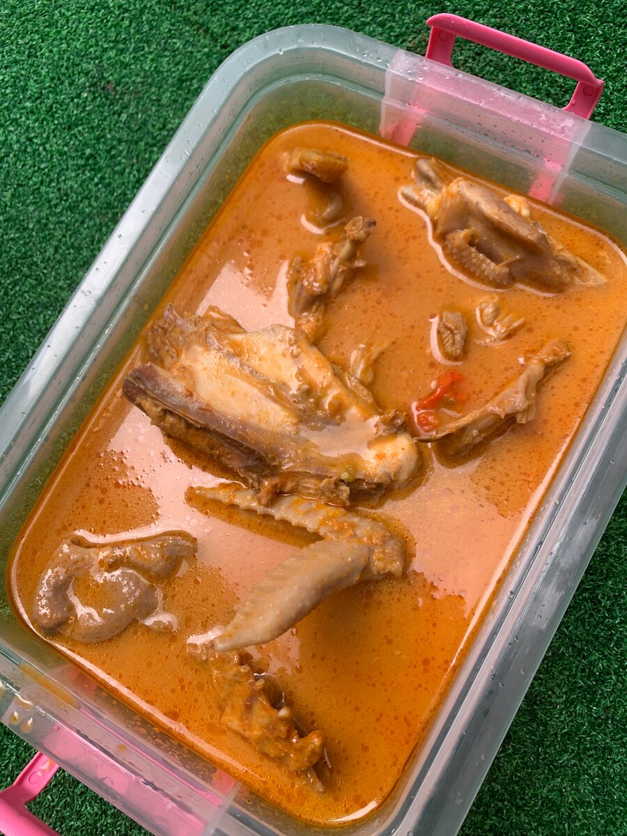 Soupe épicée à la volaille