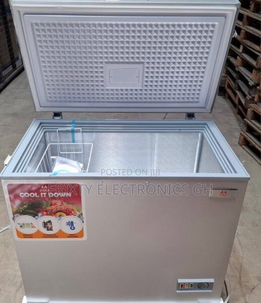 Silver Color Frost Free Zara 270L Chest Freezer