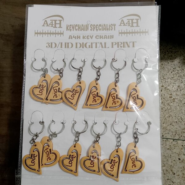 3d 4d digital keychain