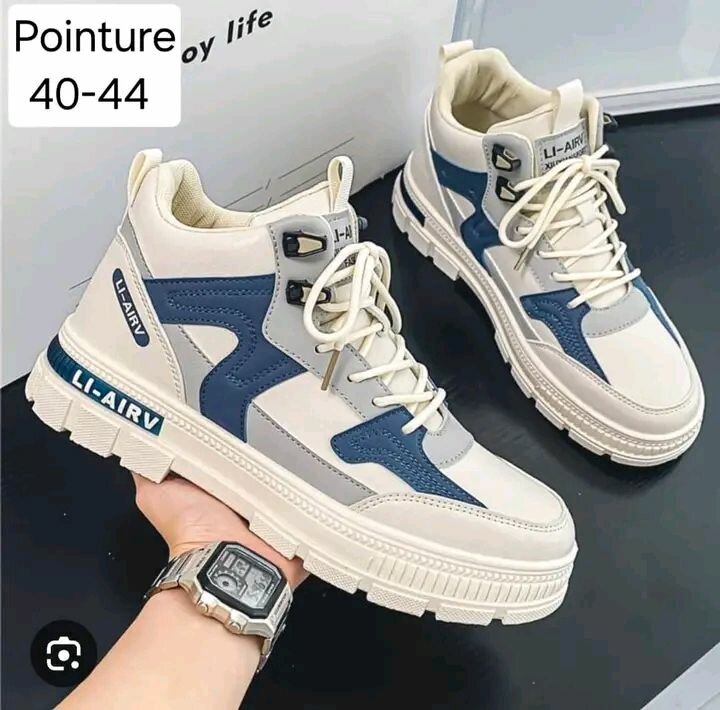 Baskets montantes tendance homme