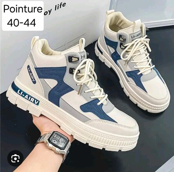 Baskets montantes tendance homme