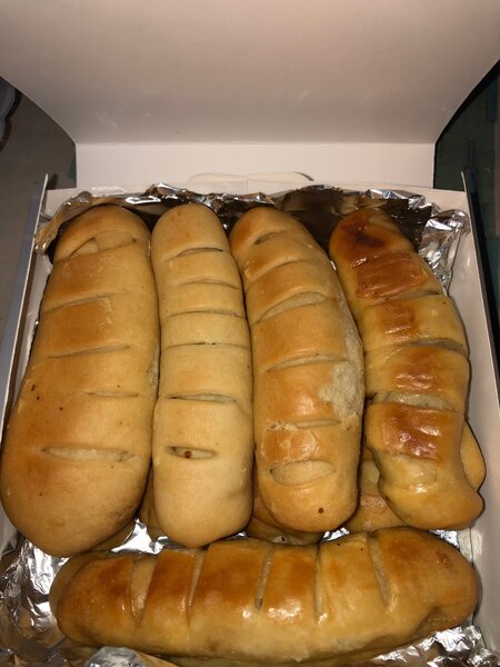 Pain fourré à la viande hachée