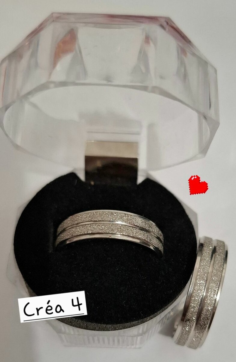 Bague en Argent Élégante