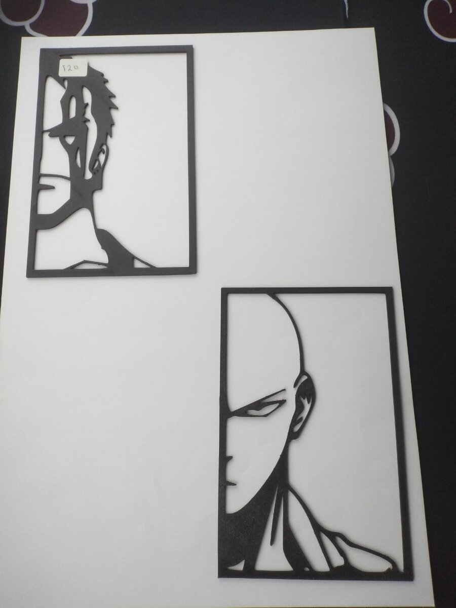 Anime themed wall Plaques