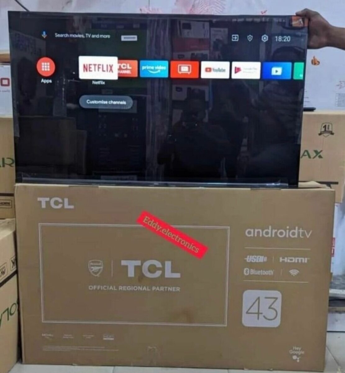 Téléviseur intelligent TCL 43 pouces
