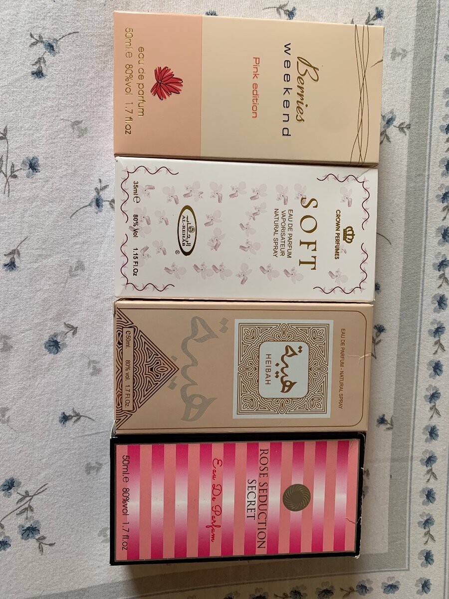 Arabic perfumes and body mist