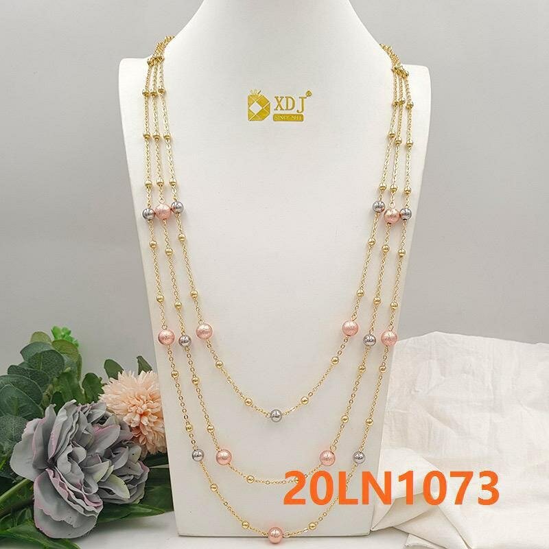 Collier perles multi-rang élégant