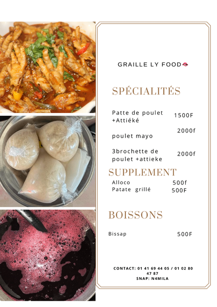 Attiéké frais en sachet