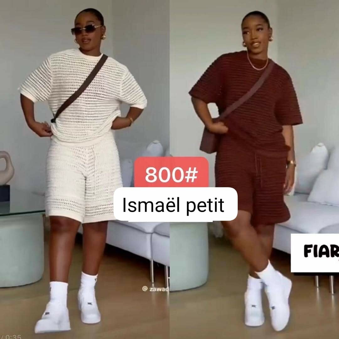 Ensemble Tricoté Décontracté Femme