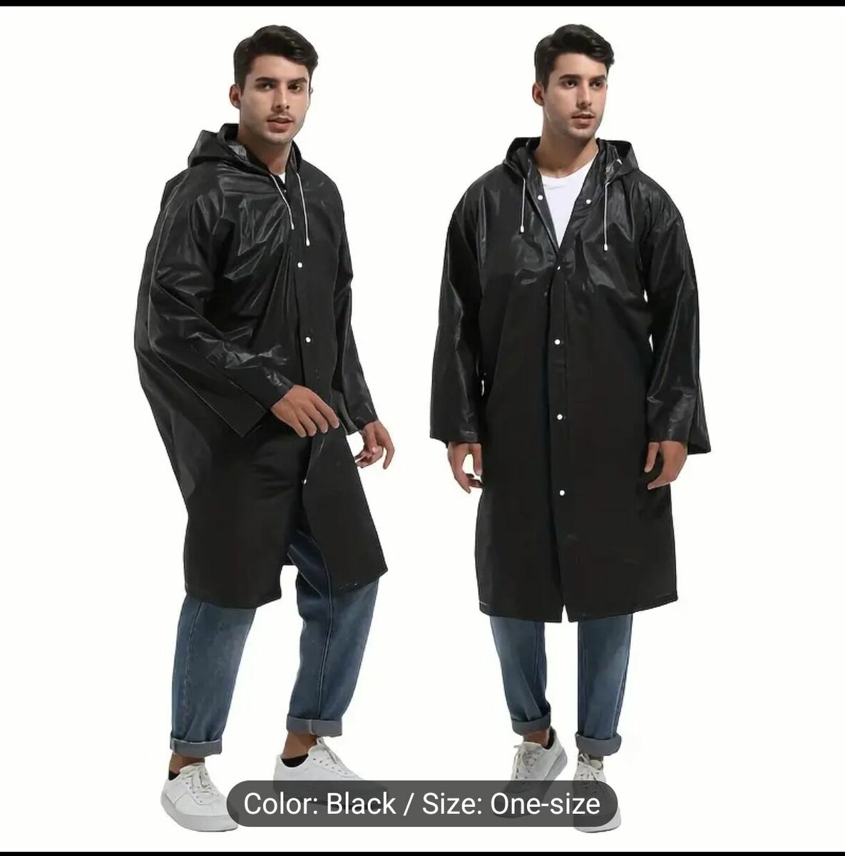 Imperméable veste taille uniqu