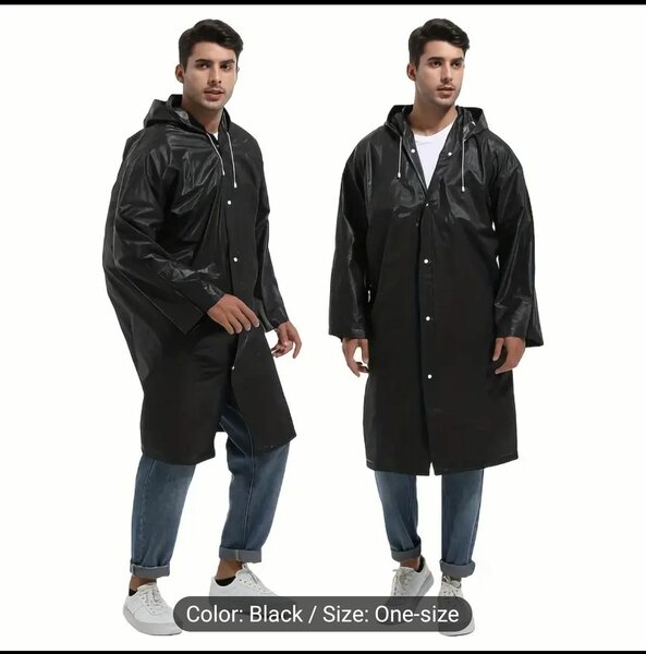 Imperméable veste taille uniqu