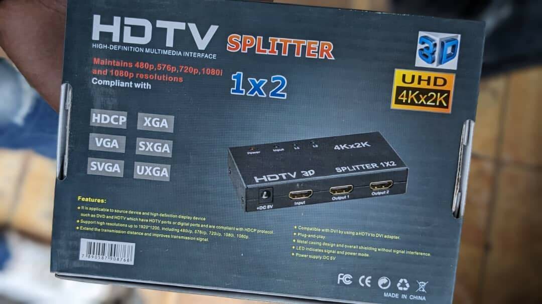 4 way HDMI splitter