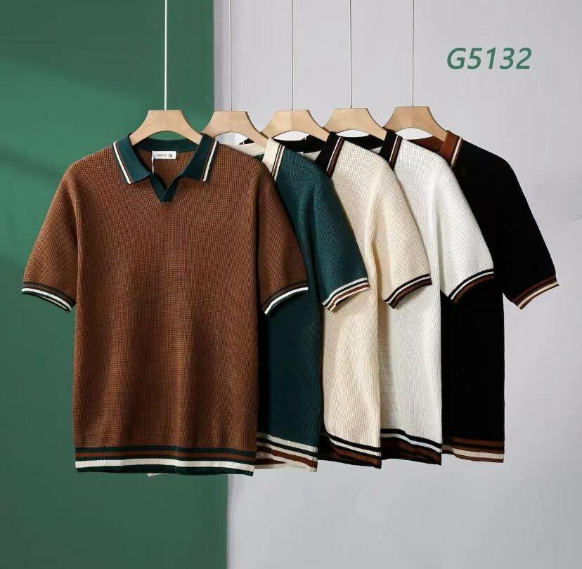Polos en tricot élégants hommes