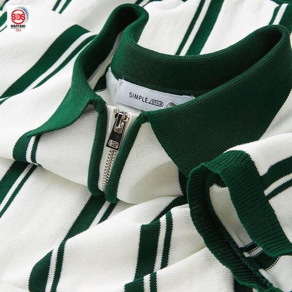 Polo rayé pour hommes