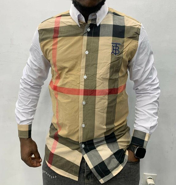 Chemise homme à carreaux élégante