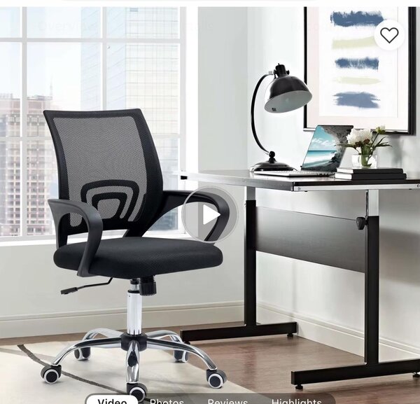 Chaise de bureau ergonomique